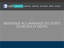 Tablet Screenshot of lamanage-rouen.fr
